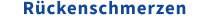 Rückenschmerzen